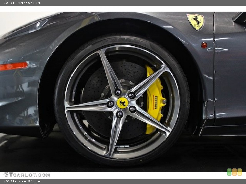2013 Ferrari 458 Spider Wheel and Tire Photo #82453790