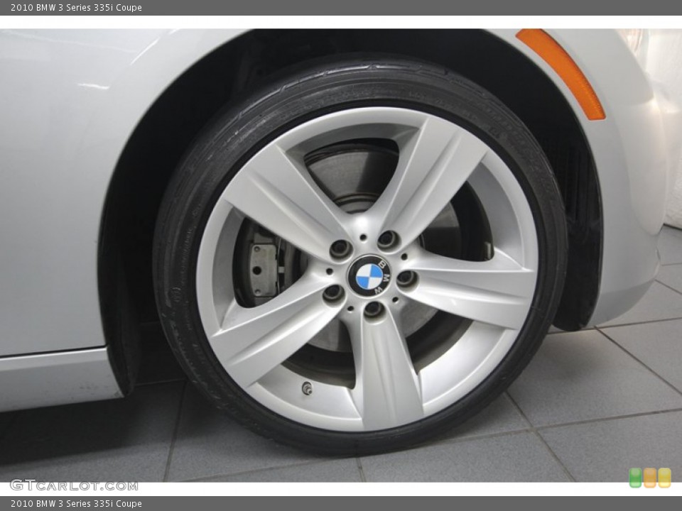 2010 BMW 3 Series 335i Coupe Wheel and Tire Photo #82457380
