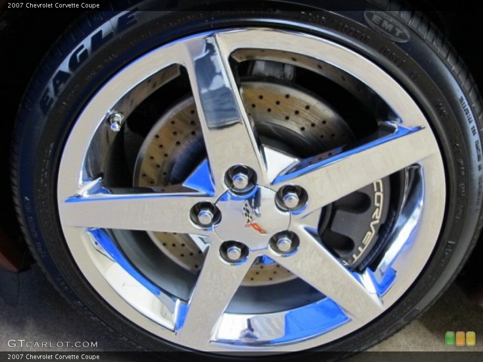 2007 Chevrolet Corvette Coupe Wheel and Tire Photo #82466678