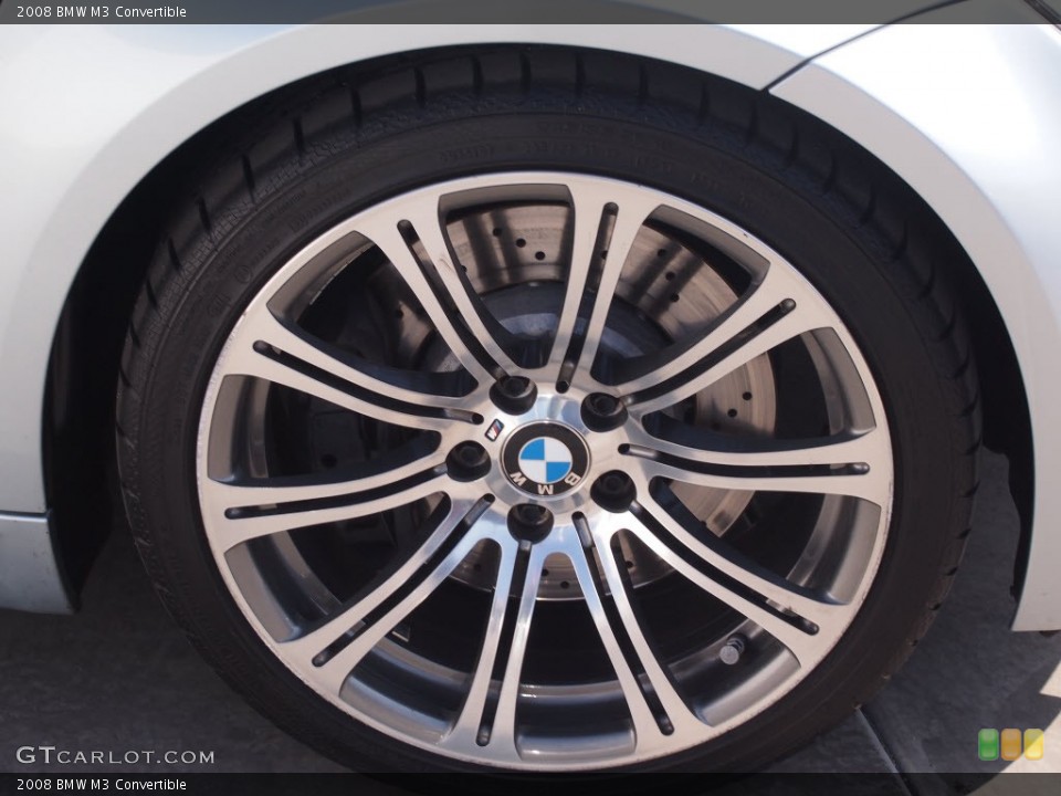 2008 BMW M3 Convertible Wheel and Tire Photo #82469849