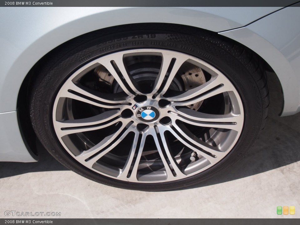 2008 BMW M3 Convertible Wheel and Tire Photo #82470084