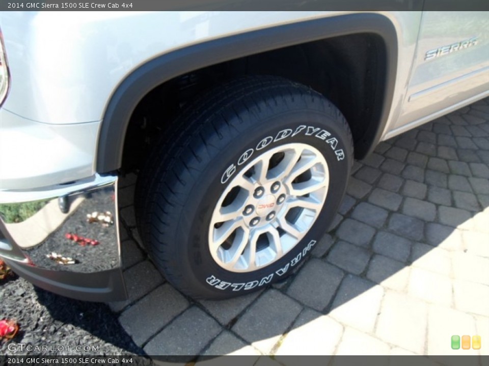 2014 GMC Sierra 1500 SLE Crew Cab 4x4 Wheel and Tire Photo #82470181