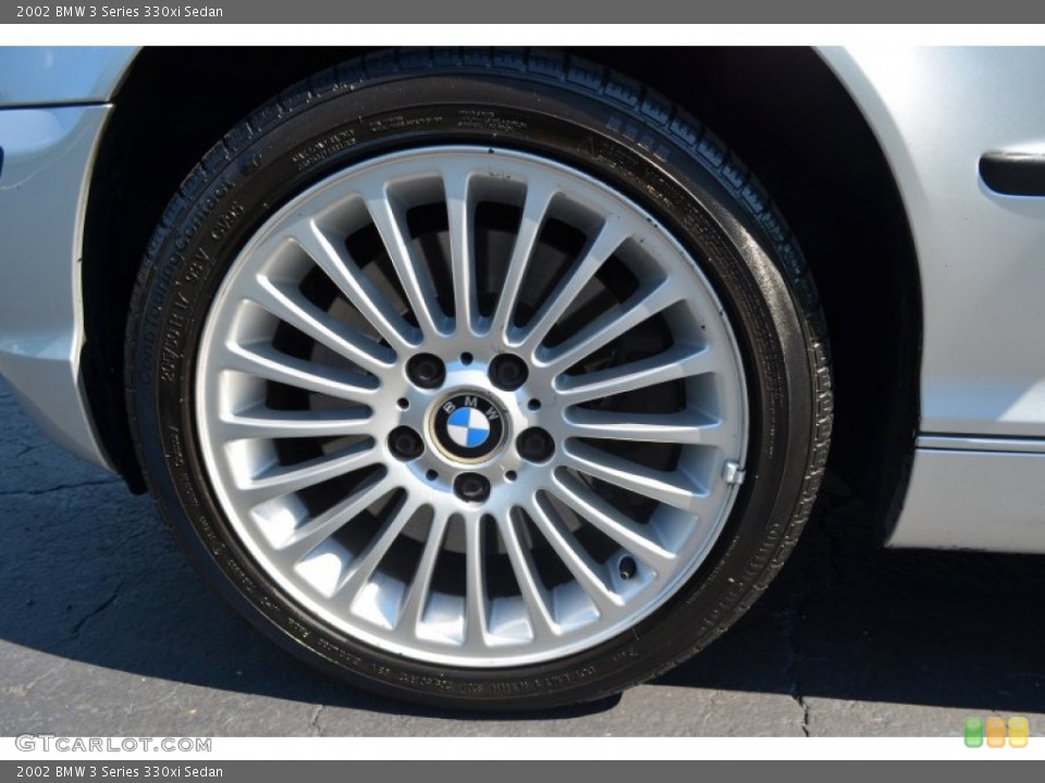 2002 BMW 3 Series 330xi Sedan Wheel and Tire Photo #82470214