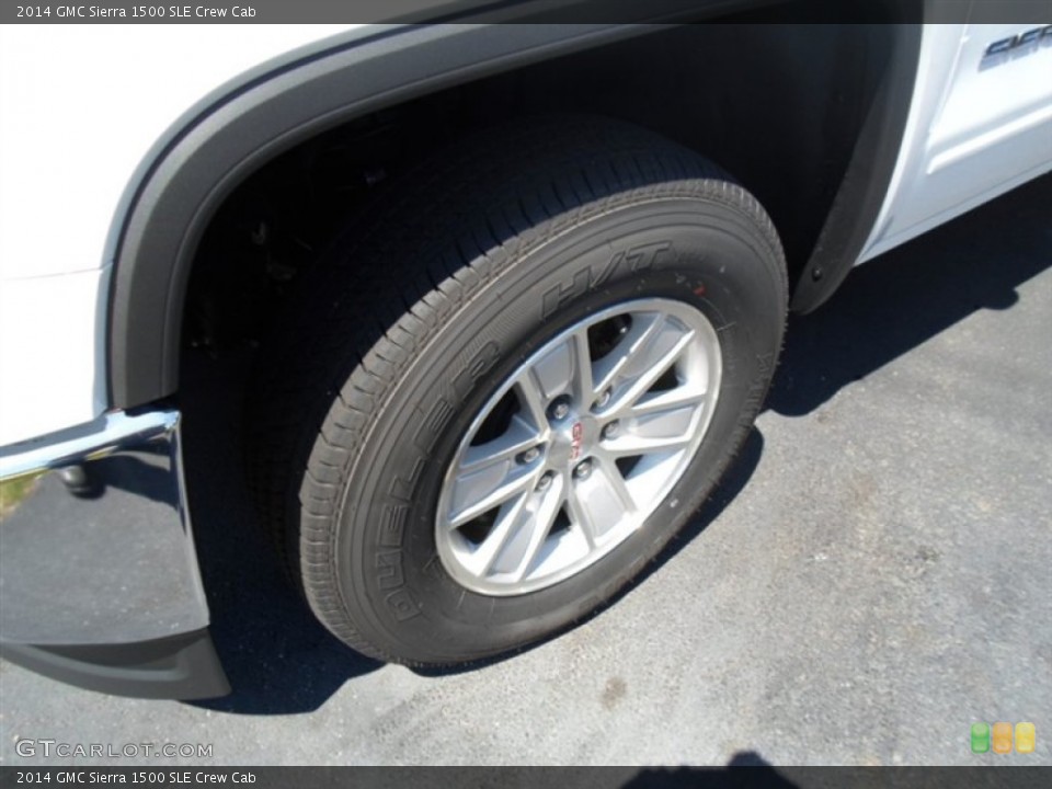2014 GMC Sierra 1500 SLE Crew Cab Wheel and Tire Photo #82470359