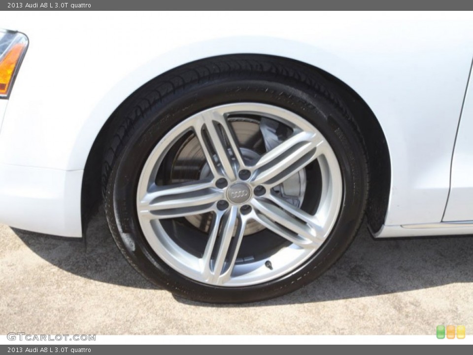 2013 Audi A8 L 3.0T quattro Wheel and Tire Photo #82472726