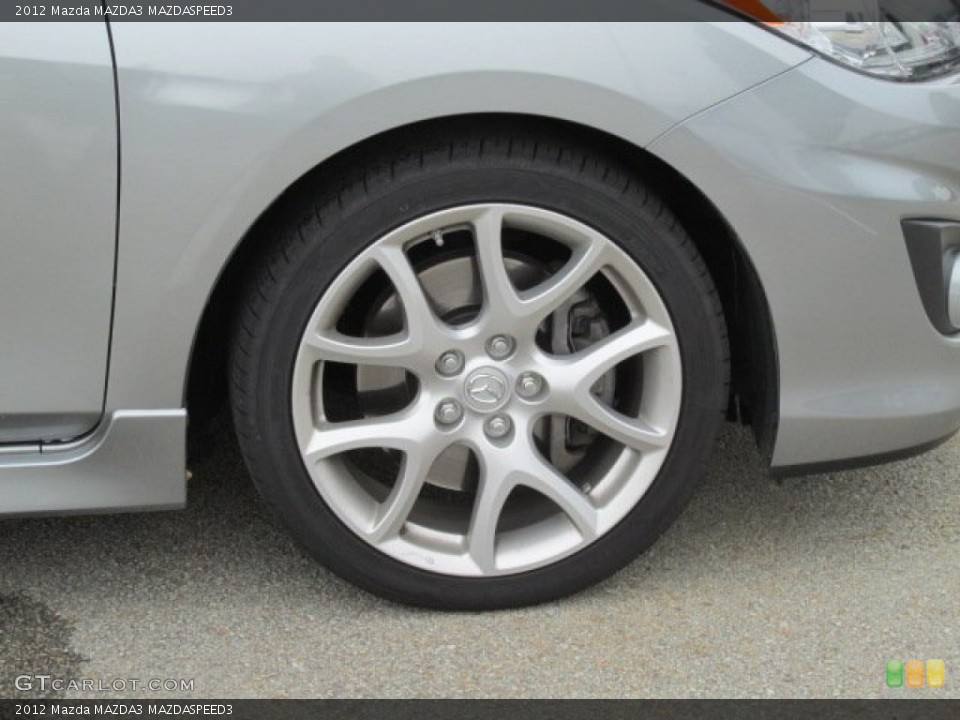 2012 Mazda MAZDA3 MAZDASPEED3 Wheel and Tire Photo #82473875