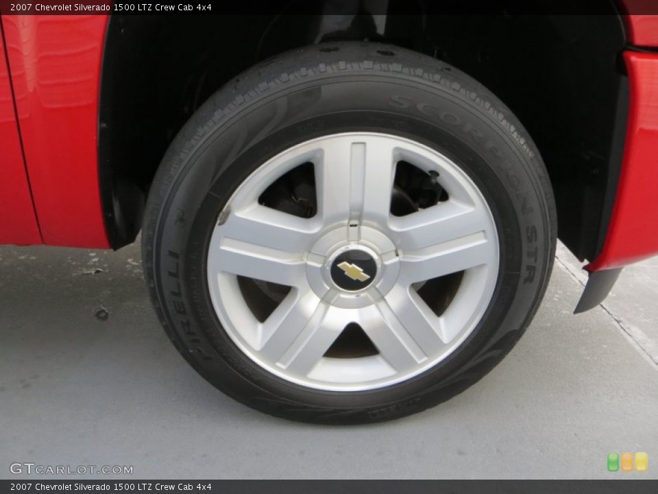 2007 Chevrolet Silverado 1500 LTZ Crew Cab 4x4 Wheel and Tire Photo #82477232
