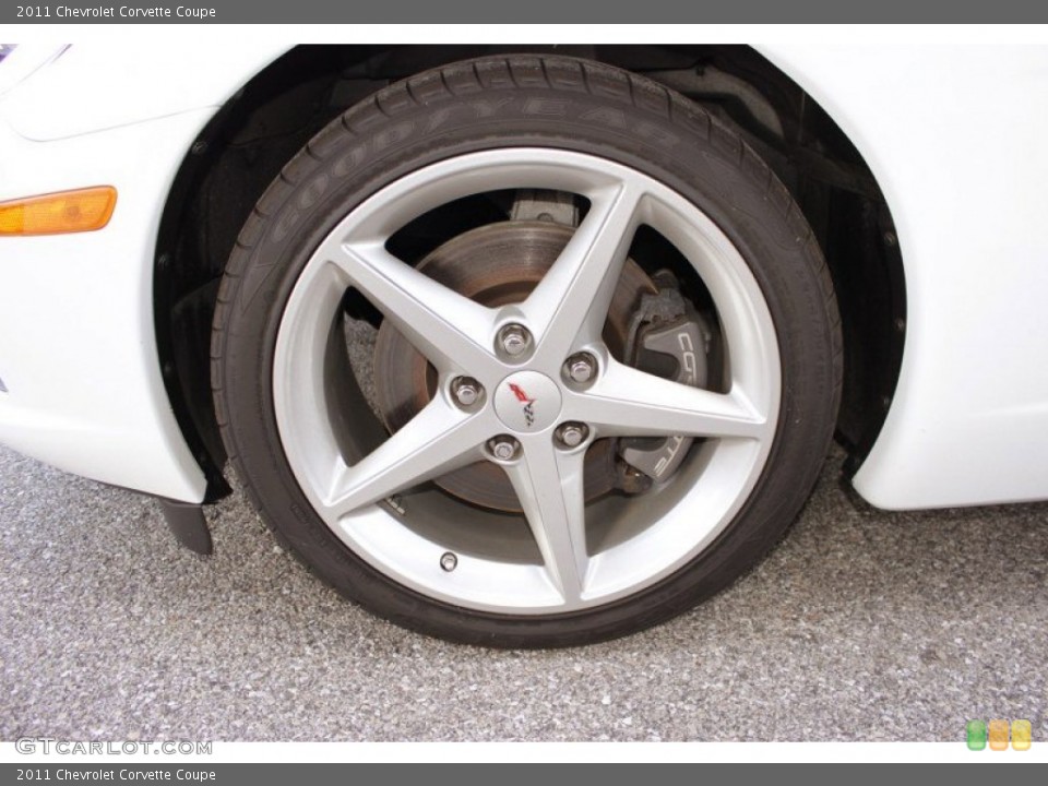 2011 Chevrolet Corvette Coupe Wheel and Tire Photo #82486799