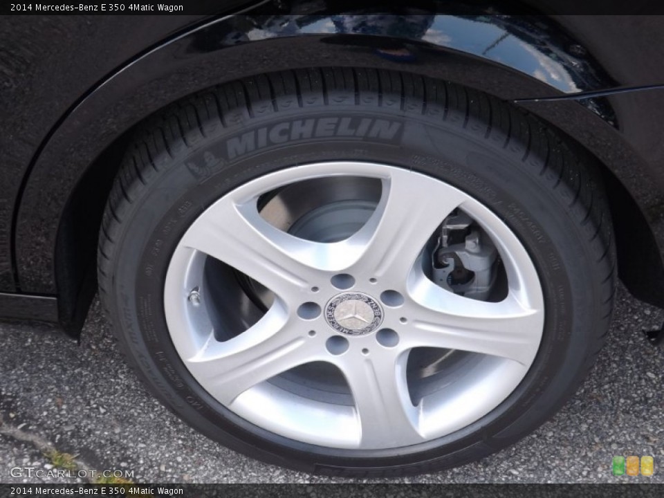 2014 Mercedes-Benz E 350 4Matic Wagon Wheel and Tire Photo #82489922