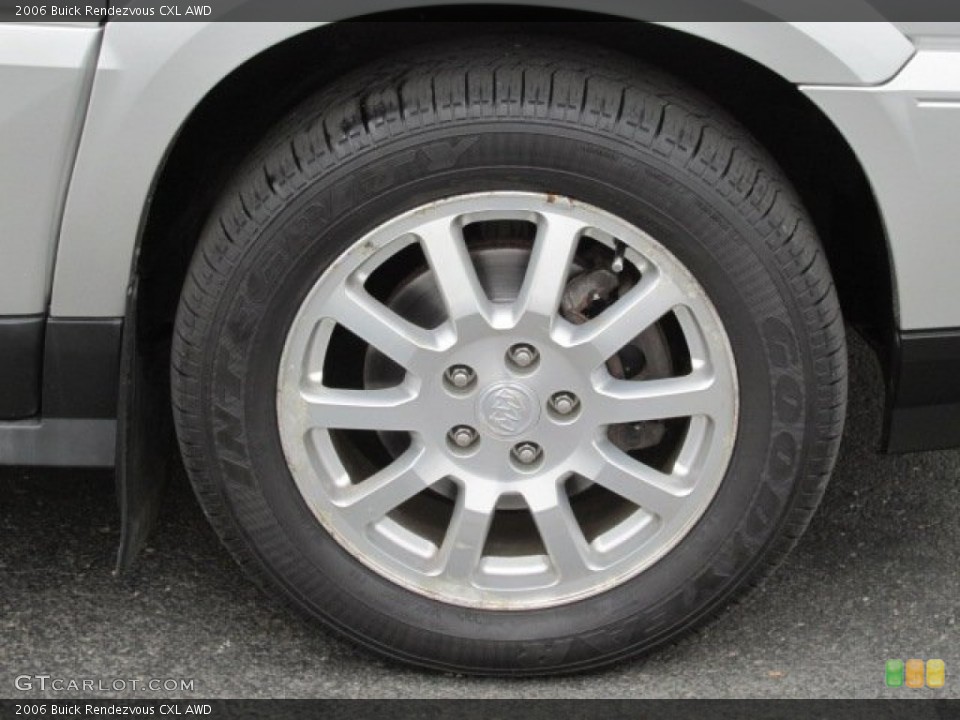 2006 Buick Rendezvous CXL AWD Wheel and Tire Photo #82489931