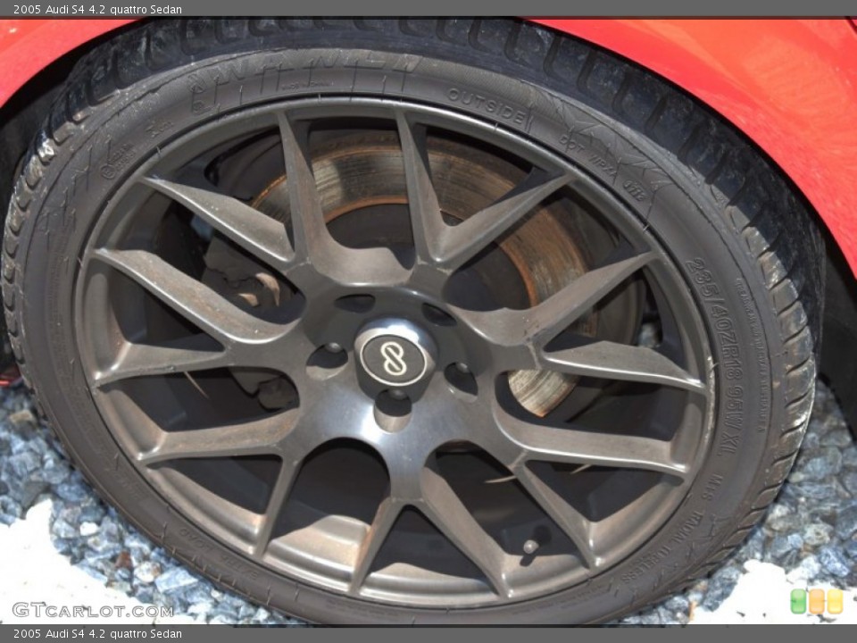 2005 Audi S4 Custom Wheel and Tire Photo #82493240