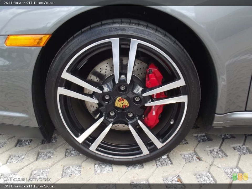 2011 Porsche 911 Turbo Coupe Wheel and Tire Photo #82503512