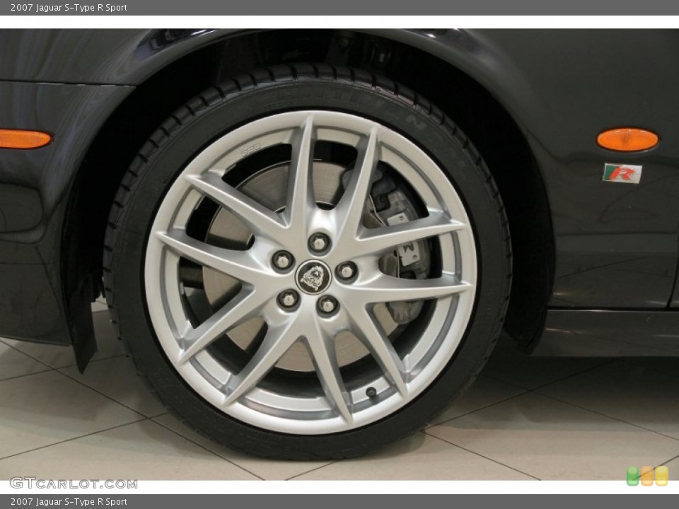 2007 Jaguar S-Type R Sport Wheel and Tire Photo #82504463