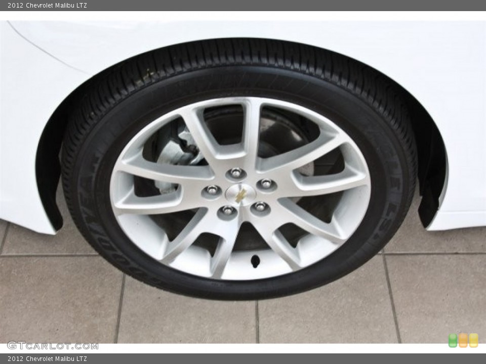 2012 Chevrolet Malibu LTZ Wheel and Tire Photo #82506458