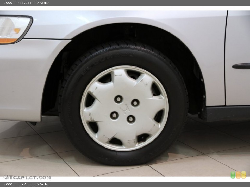 2000 Honda Accord LX Sedan Wheel and Tire Photo #82507593