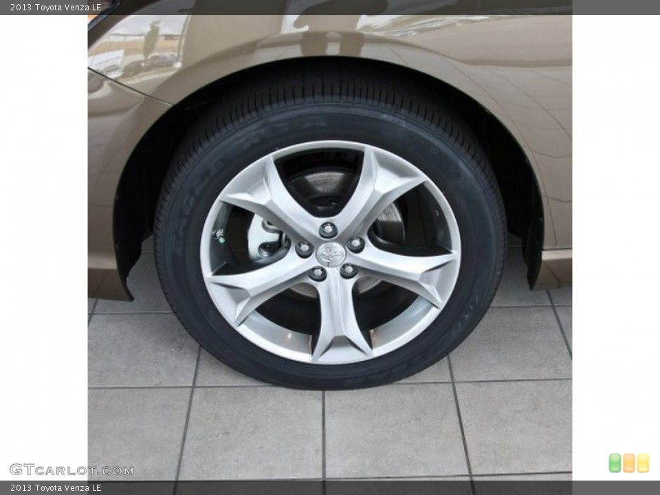 2013 Toyota Venza LE Wheel and Tire Photo #82512023