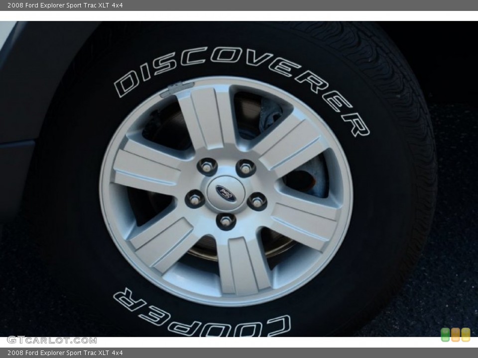2008 Ford Explorer Sport Trac XLT 4x4 Wheel and Tire Photo #82512659