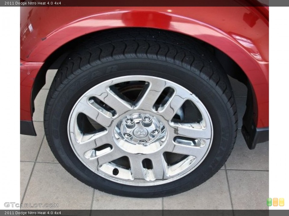 2011 Dodge Nitro Heat 4.0 4x4 Wheel and Tire Photo #82513513