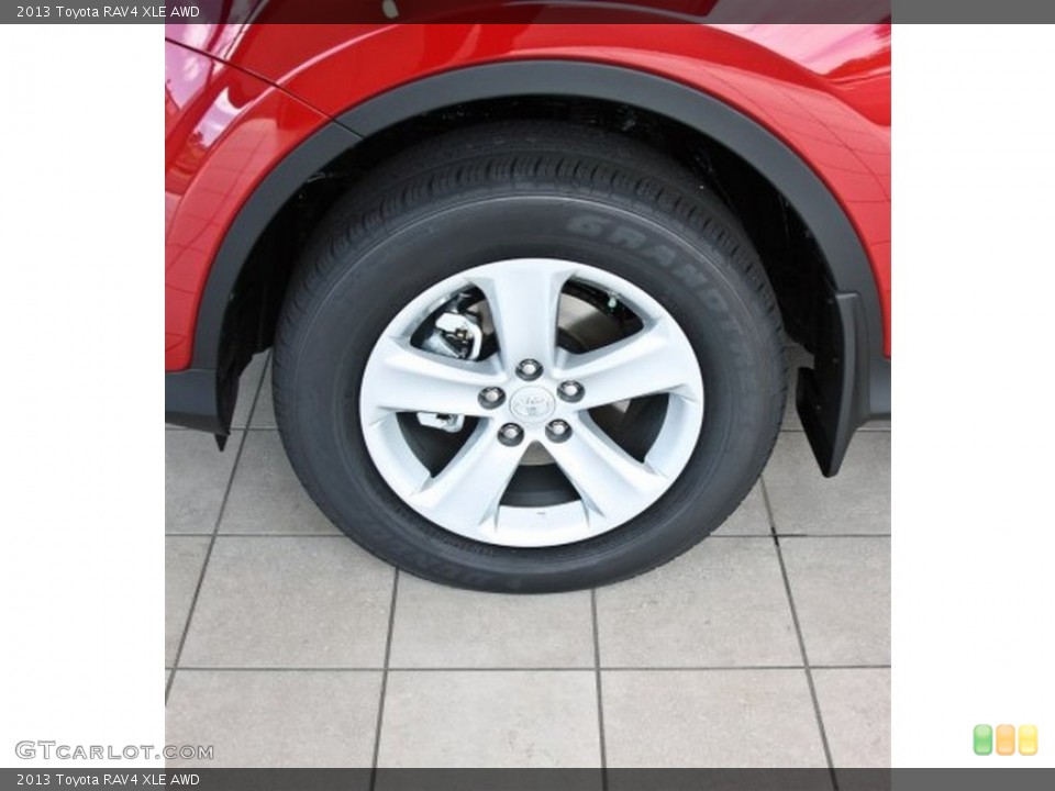 2013 Toyota RAV4 XLE AWD Wheel and Tire Photo #82514130