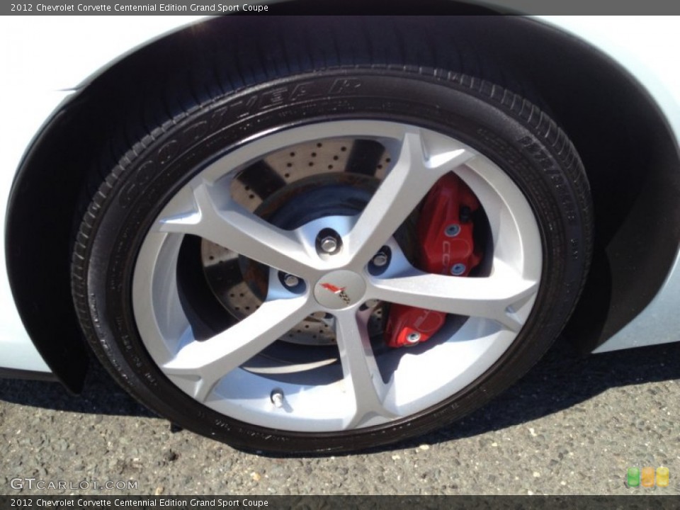 2012 Chevrolet Corvette Centennial Edition Grand Sport Coupe Wheel and Tire Photo #82518770