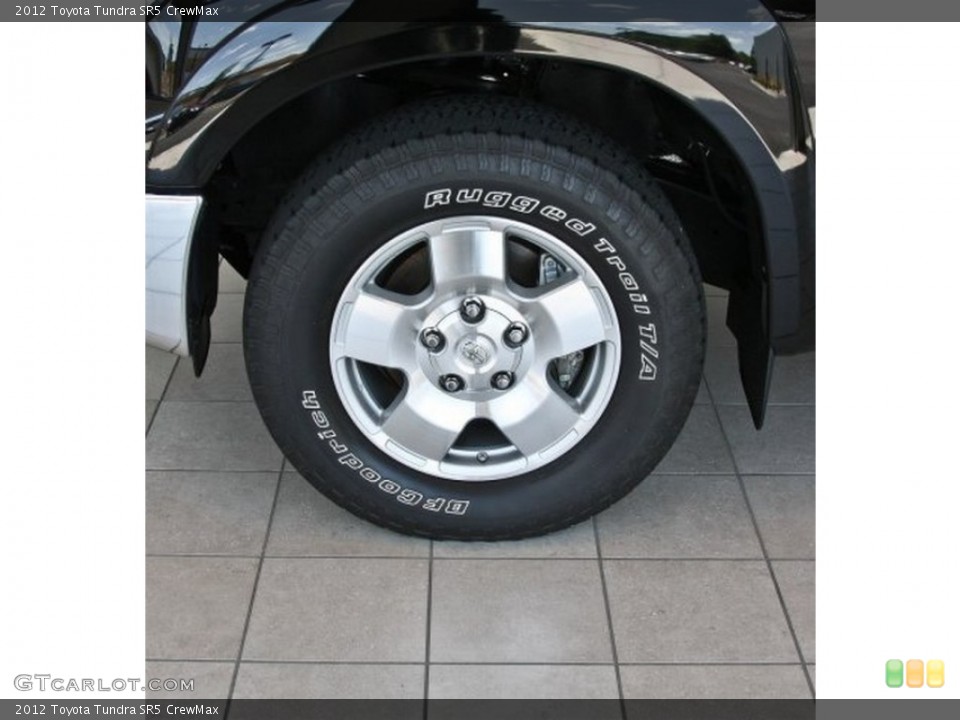 2012 Toyota Tundra SR5 CrewMax Wheel and Tire Photo #82518941