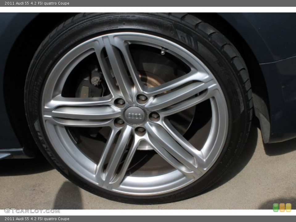2011 Audi S5 4.2 FSI quattro Coupe Wheel and Tire Photo #82519268