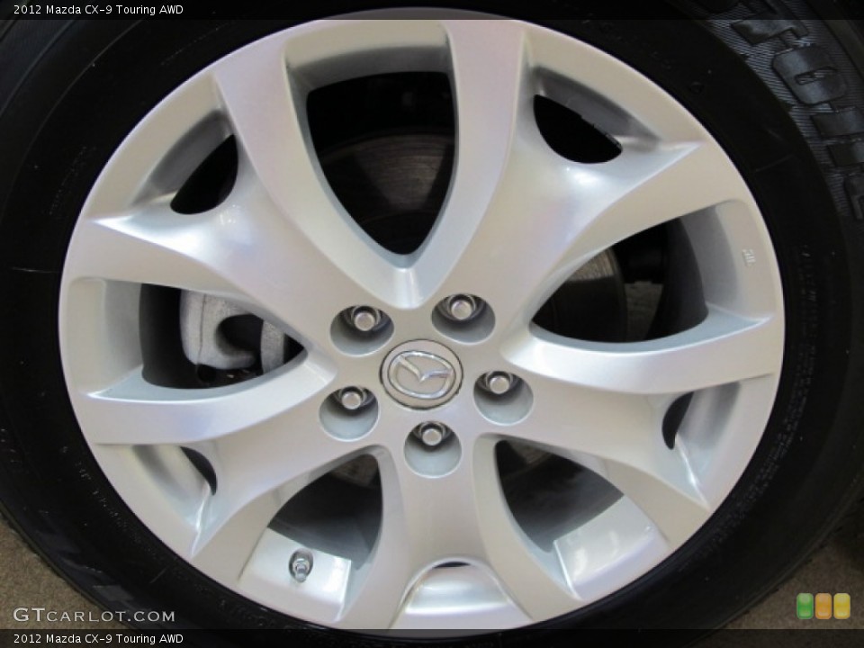 2012 Mazda CX-9 Touring AWD Wheel and Tire Photo #82522112