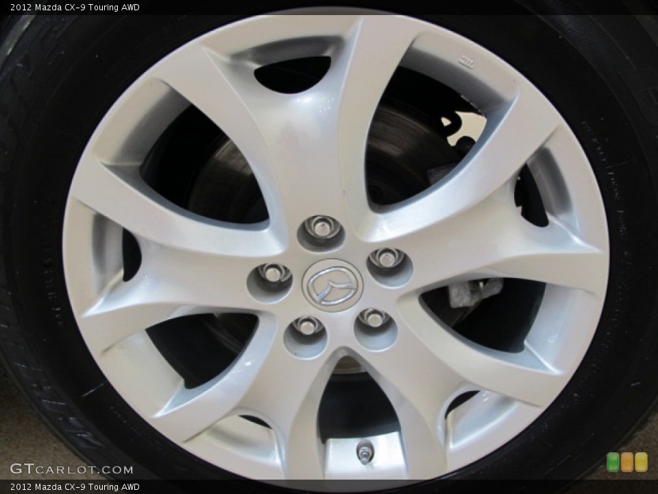 2012 Mazda CX-9 Touring AWD Wheel and Tire Photo #82522133