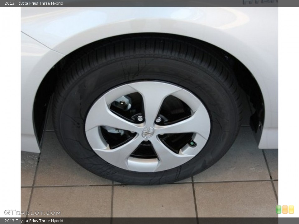 2013 Toyota Prius Three Hybrid Wheel and Tire Photo #82526893