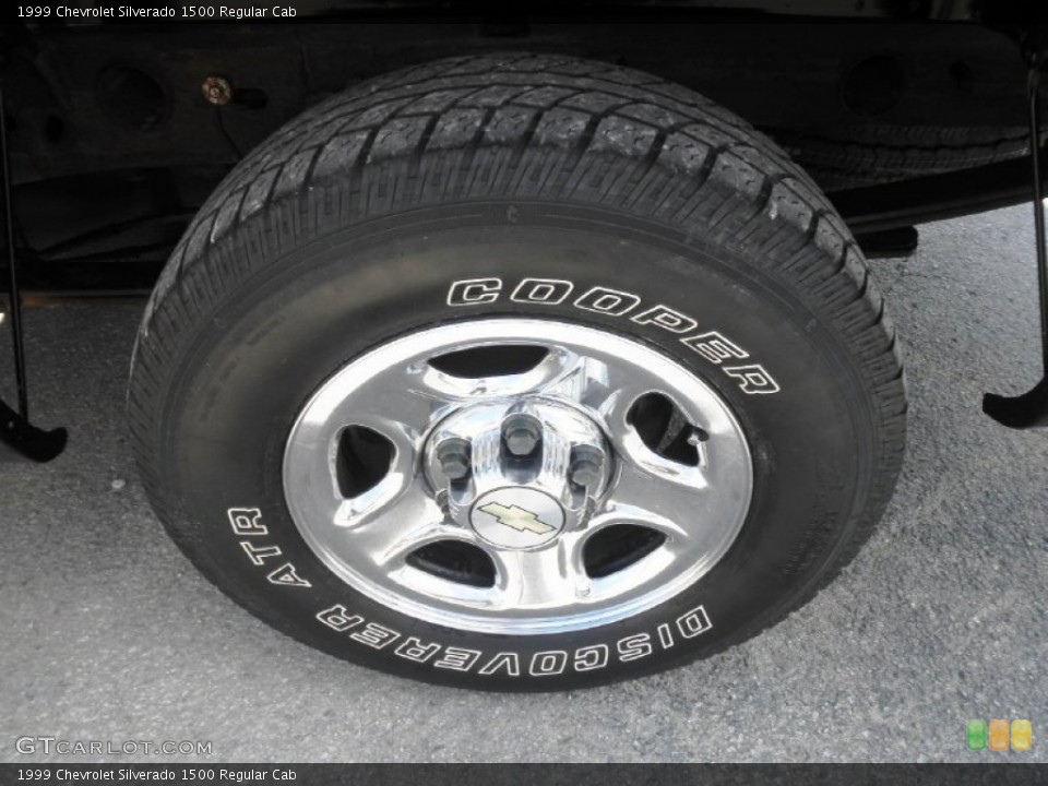 1999 Chevrolet Silverado 1500 Regular Cab Wheel and Tire Photo #82527043