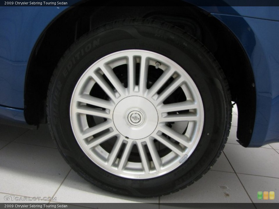 2009 Chrysler Sebring Touring Sedan Wheel and Tire Photo #82527100