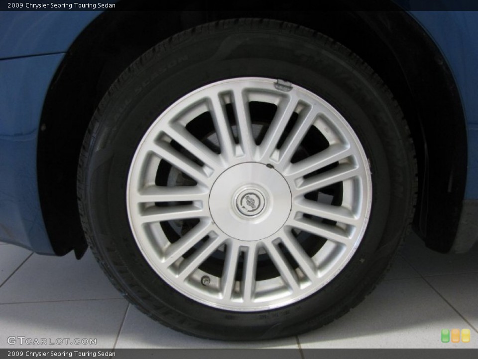 2009 Chrysler Sebring Touring Sedan Wheel and Tire Photo #82527124