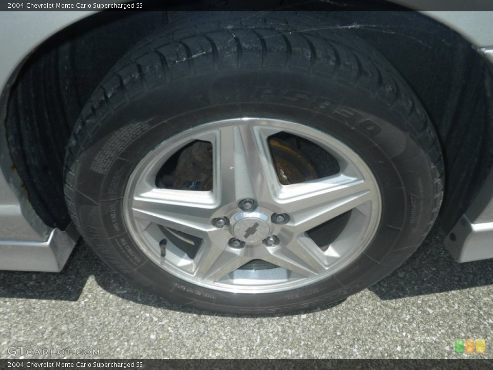 2004 Chevrolet Monte Carlo Supercharged SS Wheel and Tire Photo #82528745