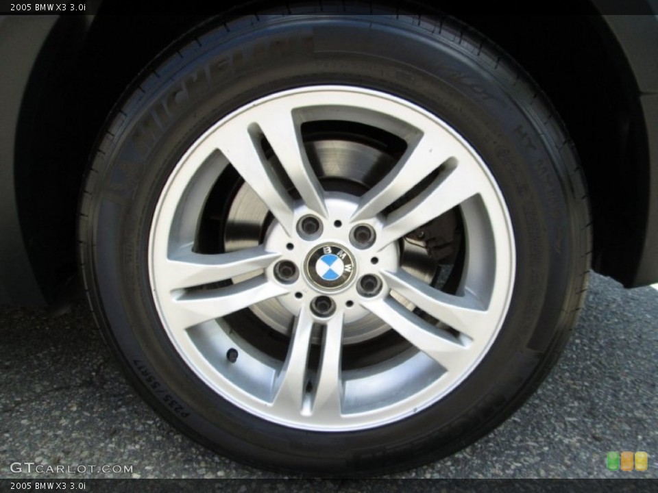 2005 BMW X3 3.0i Wheel and Tire Photo #82532629