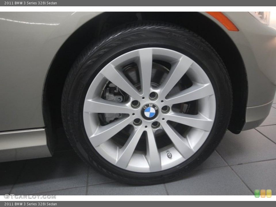 2011 BMW 3 Series 328i Sedan Wheel and Tire Photo #82544098