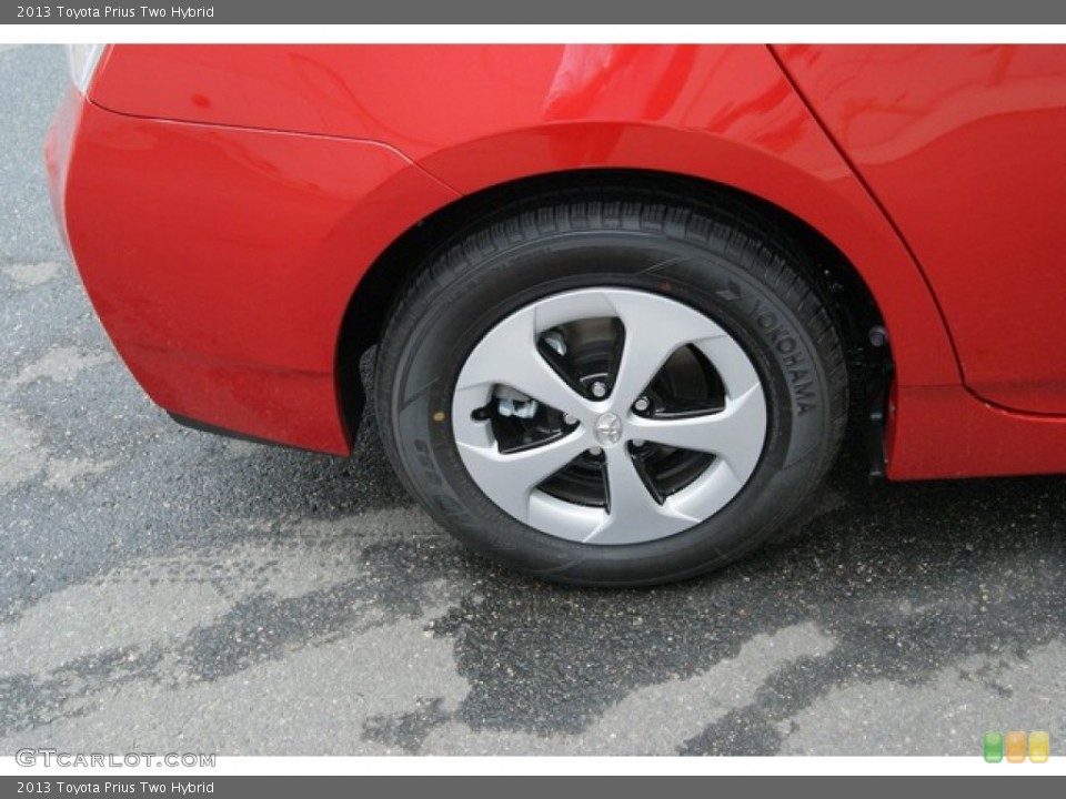 2013 Toyota Prius Two Hybrid Wheel and Tire Photo #82544354