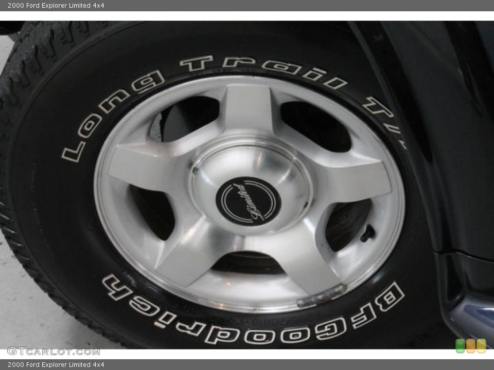 2000 Ford Explorer Limited 4x4 Wheel and Tire Photo #82544543