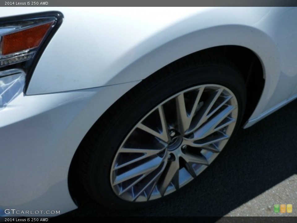 2014 Lexus IS 250 AWD Wheel and Tire Photo #82547345
