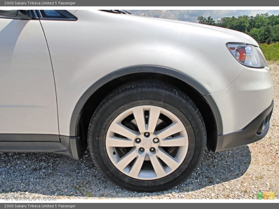 2009 Subaru Tribeca Limited 5 Passenger Wheel and Tire Photo #82549827