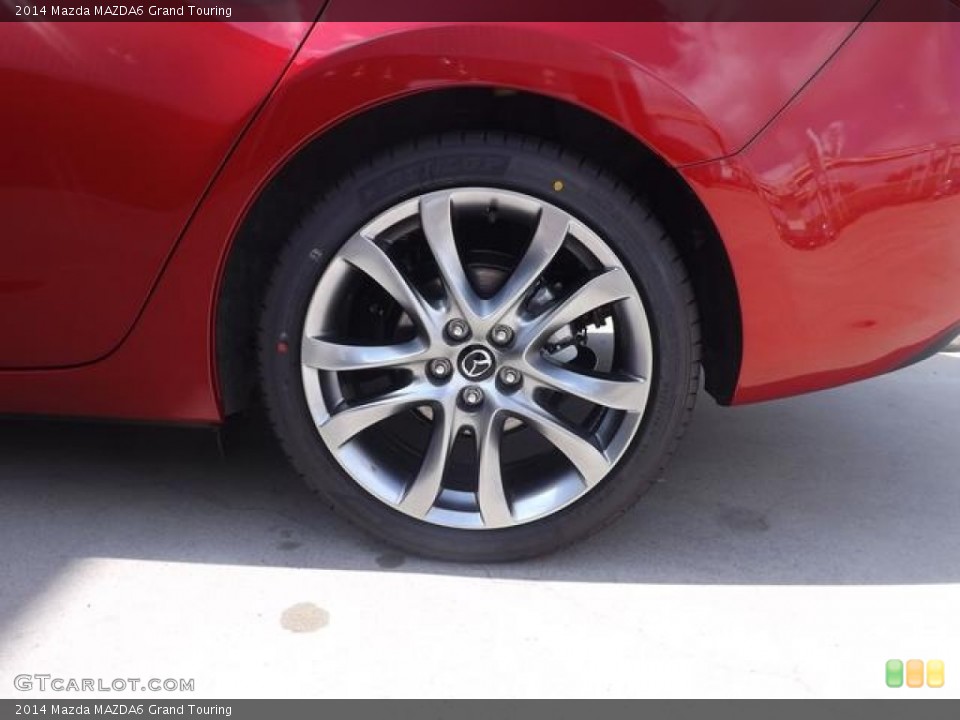 2014 Mazda MAZDA6 Grand Touring Wheel and Tire Photo #82552668
