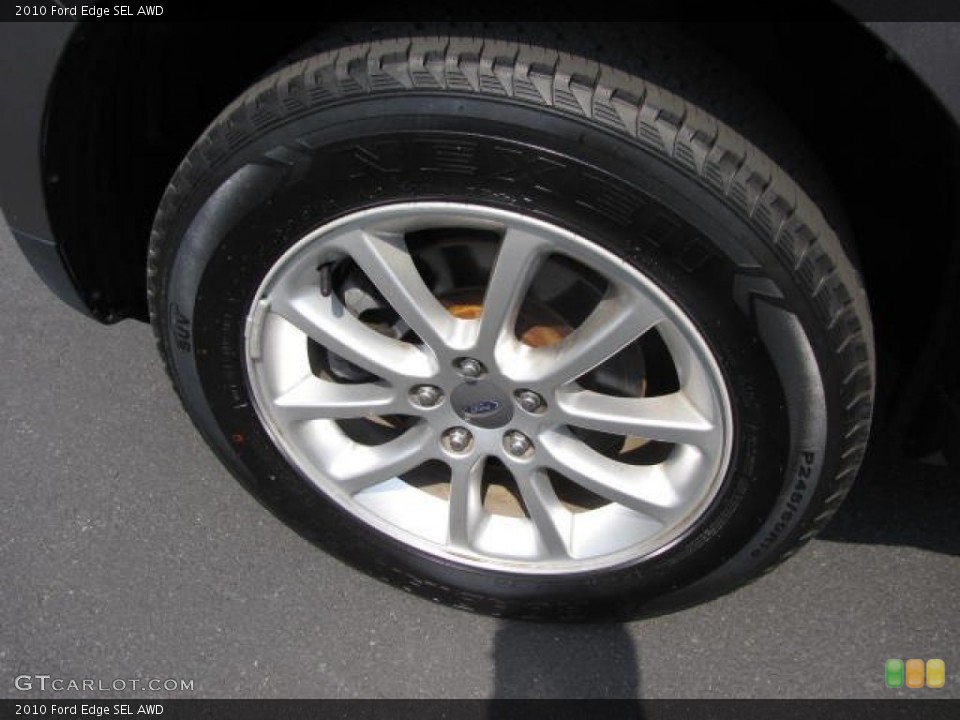 2010 Ford Edge SEL AWD Wheel and Tire Photo #82559250