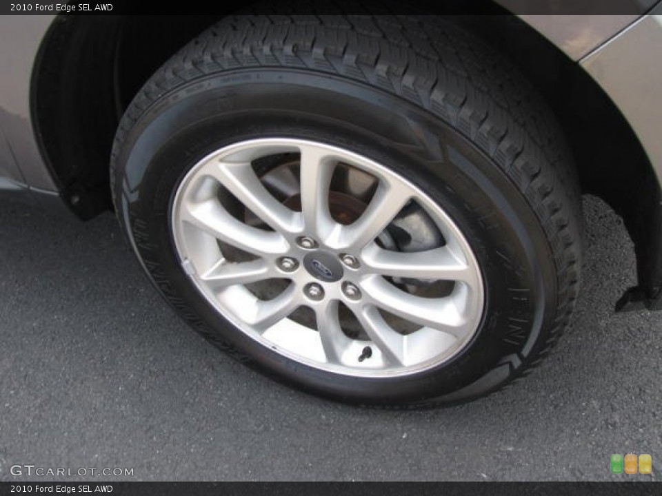 2010 Ford Edge SEL AWD Wheel and Tire Photo #82559277