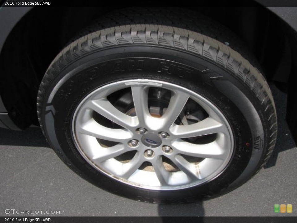 2010 Ford Edge SEL AWD Wheel and Tire Photo #82559320