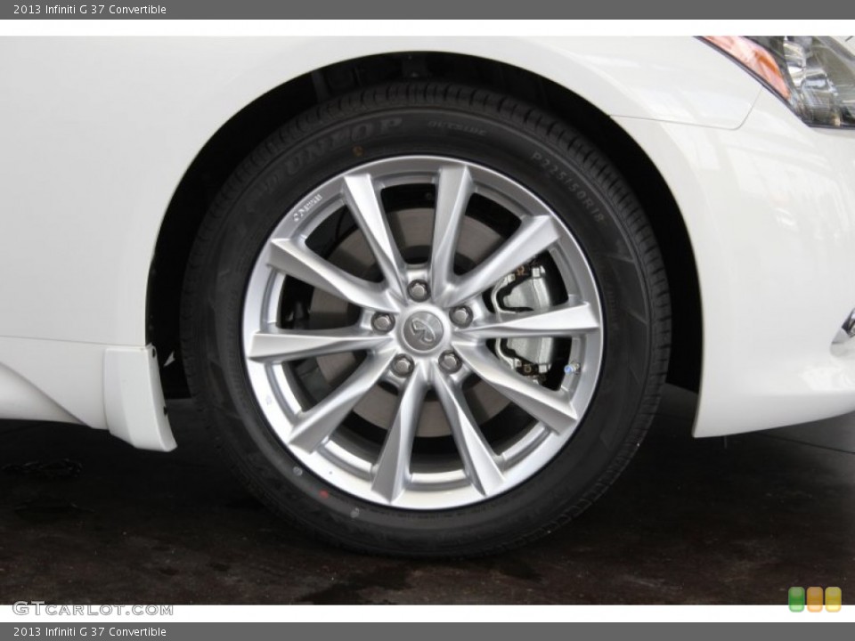 2013 Infiniti G 37 Convertible Wheel and Tire Photo #82560277