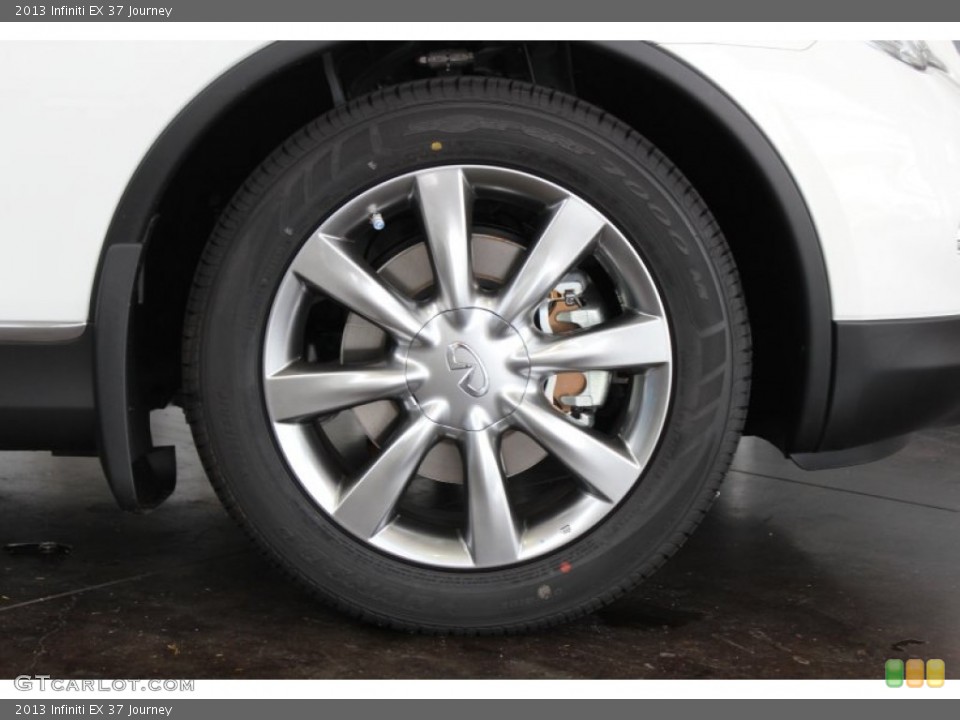 2013 Infiniti EX 37 Journey Wheel and Tire Photo #82561129