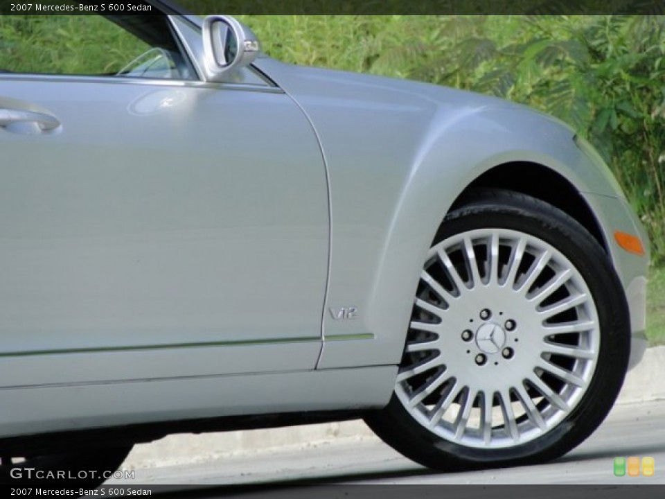 2007 Mercedes-Benz S 600 Sedan Wheel and Tire Photo #82565362