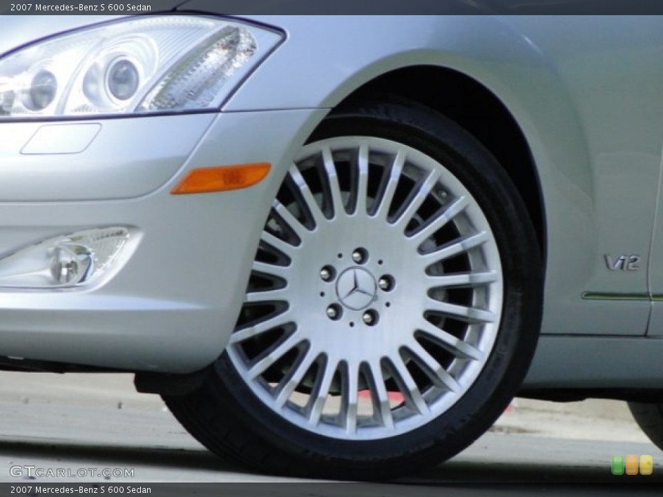 2007 Mercedes-Benz S 600 Sedan Wheel and Tire Photo #82565869