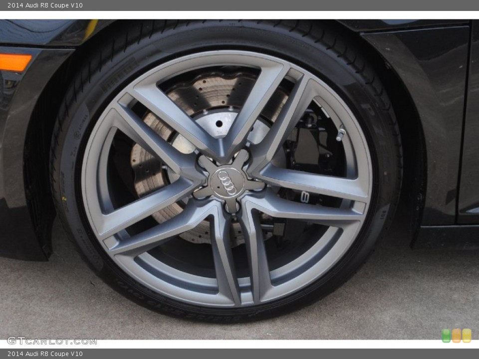 2014 Audi R8 Coupe V10 Wheel and Tire Photo #82569170