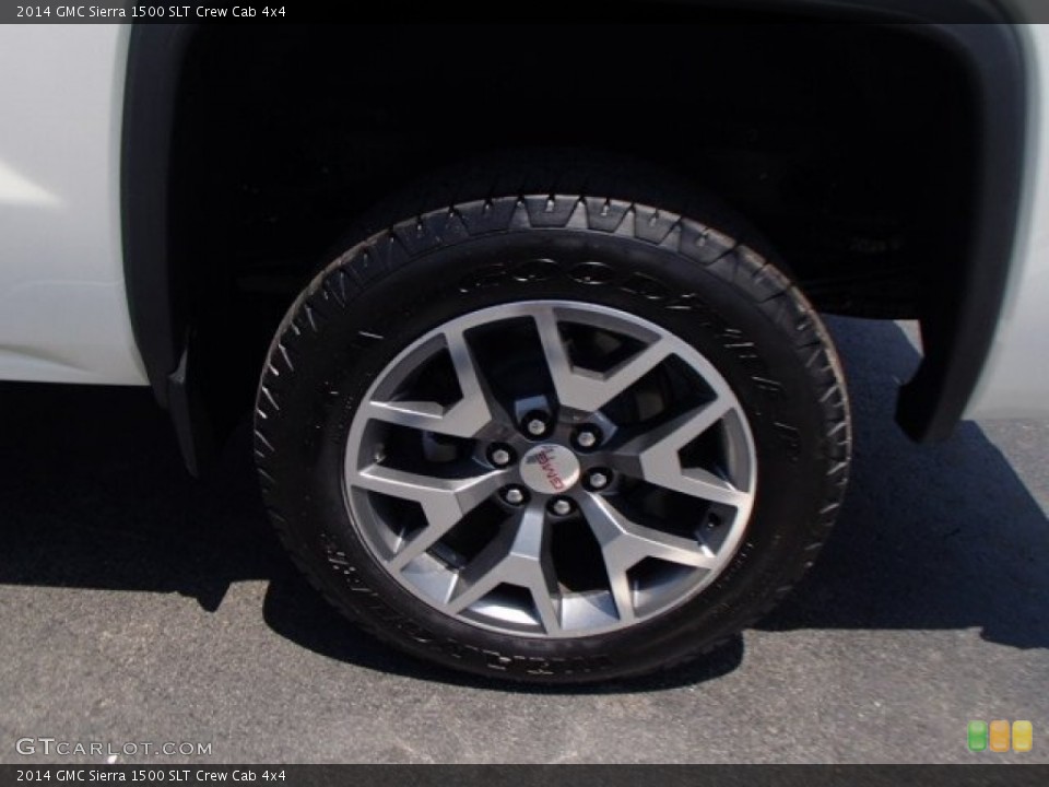 2014 GMC Sierra 1500 SLT Crew Cab 4x4 Wheel and Tire Photo #82570404
