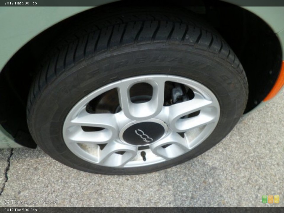 2012 Fiat 500 Pop Wheel and Tire Photo #82573168